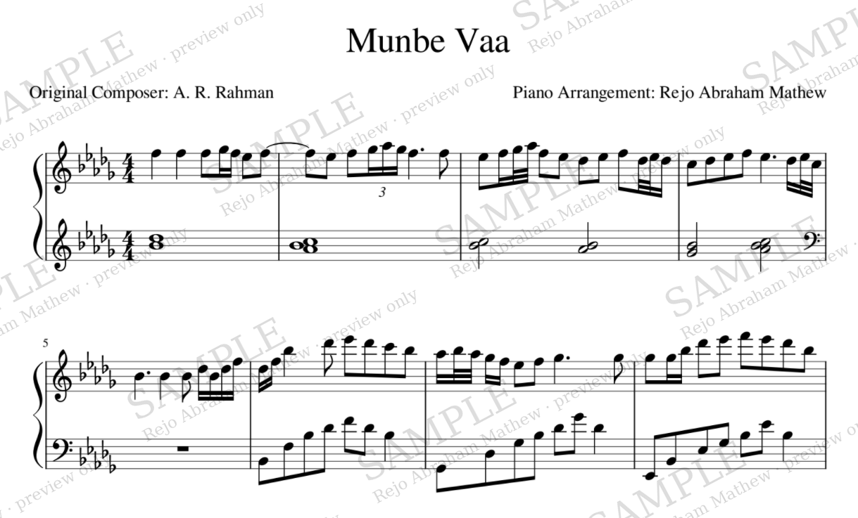 Preview of Munbe Vaa, Page 1