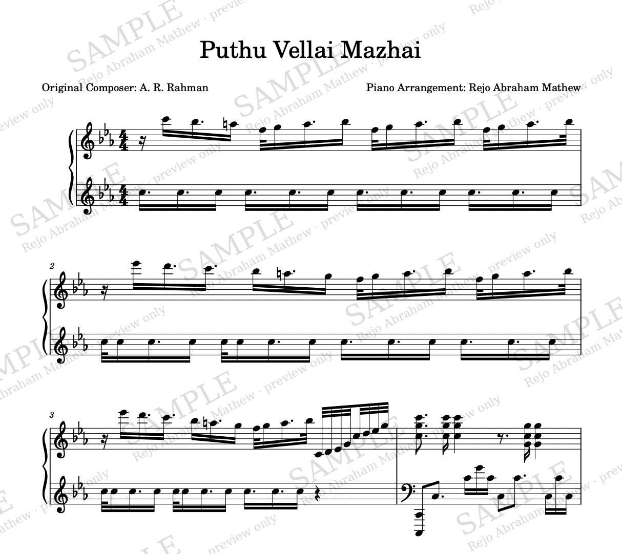 Preview of Puthu Vellai Mazhai, Page 1